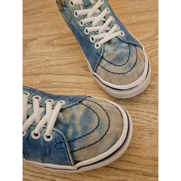 Vans x SpongeBob SquarePants Imaginaaation Sk8-Hi Sneaker Mens 5 Womens 6.5 - Picture 7 of 10